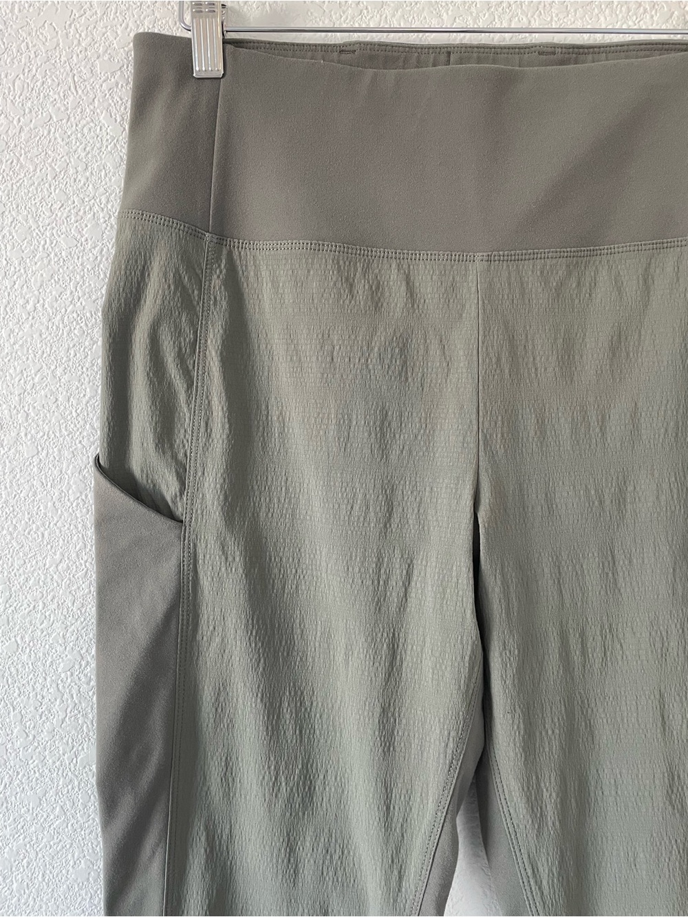Athleta Olive Green High-Waist Performance Leggings